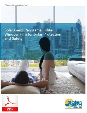 Solar Gard Panorama Hilite Window Film for Solar Protection & Safety